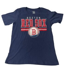 Graphic MLB Genuine Merchandise Boston Red Sox T-Shirt Navy New Boys L 12/14